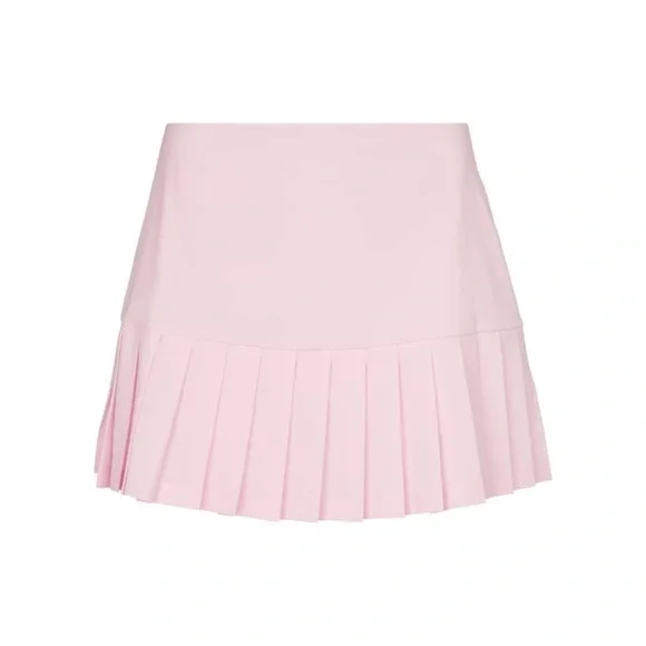 TORY BURCH SPORT Pink Pleated Miniskirt - Picture 4 of 10